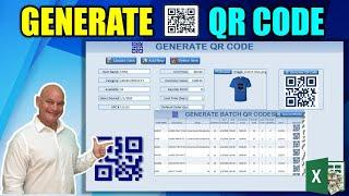 How To Generate Single & Batch QR Codes With Excel Free Download