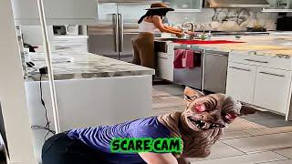 BEST SCARE CAM Priceless Reactions 2024#69  Funny Videos TikTok  CoCo Scare Cam 