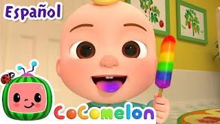 Las paletas multicolor  Canciones Infantiles  Caricaturas para bebes  CoComelon en Español