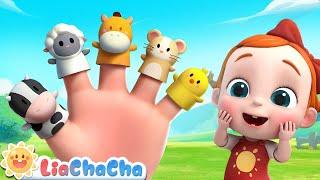 Farm Animals Finger Family  Farm Animal Songs + More LiaChaCha Kids Songs & Nursery Rhymes