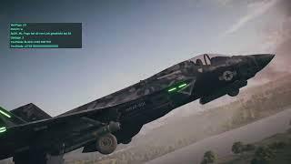 Battlefield 2042 Flawless fighter jet F-35 killstreak gameplay on Discarded 51 K&A PS5 4K