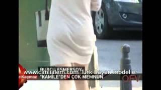 Burcu Esmersoy Transparan Kıyafet Filtreli Çekim