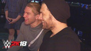 Breezango get their first look at WWE 2K18 Exclusive Oct. 12 2018