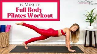 15 Minute Full Body Pilates Workout - No Equipment Needed