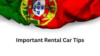 Rental Car Tips for Driving in Portugal @traveltidbitsrus