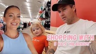 TAKING THE KIDS SHOPPING... AS A FAMILY OF 5 *AUSSIE MUM VLOGGER* #VEDA