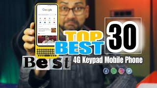 Top 30 Best 4G Keypad Mobile Phone Launched India 2023-2024