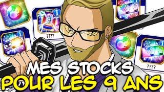 MES STOCKS POUR LES 9 ANS TICKETSORBES  Bleach Brave Souls