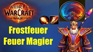 Frostfeuer Feuer Magier Heldentalente & Gameplay  WoW The War Within