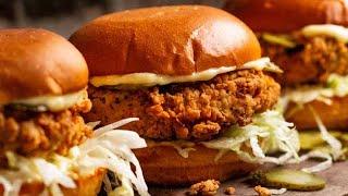 HKs Ultra Crispy Chicken Burger
