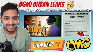 BIG NEWS  BGMI UNBAN LEAKS  Bgmi Latest News  Krafton New Notice  Bgmi News - Bgmi Unban