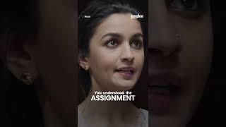 When the appraisal is based on your performance ..#Raazi #AliaBhatt #JungleePictures #Assignment