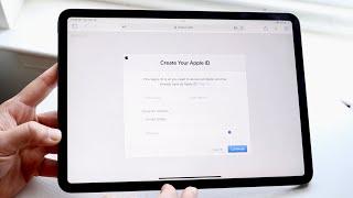 How To Create Apple ID On ANY iPad