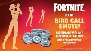 You Can Get A BONUS Fortnite Emote For A LIMITED TIME NEW Bird Call Emote