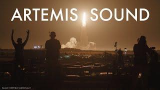 Artemis Launch Sound Experience - Listen to NASAs SLS Rocket Roar with mics placed inside the pad