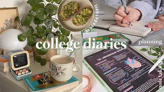 productive vlog  week in my life catching up on lectures  in-person class turning 19 reading