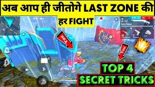 Top 4 Secret Tricks  Last Zone Fight Tips And Tricks  Win Every Last Zone Fight- Garena Free Fire