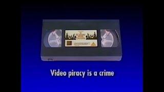 Touchstone Home Video Anti-Piracy Warning The Nightmare Before Christmas 1995 UK