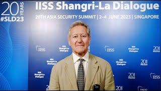 Dr John Chipman introduces the 20th IISS Shangri-La Dialogue