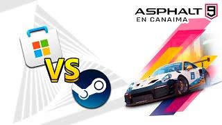 Asphalt 9 Legends Windows VS Steam - Canaima Táctica #3