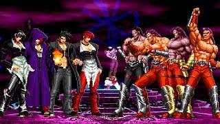 KOF Mugen Iori Yagami Team vs Krauser Team