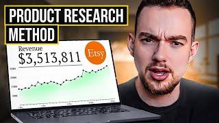 Revealing my $25kmo Etsy Product Research Method