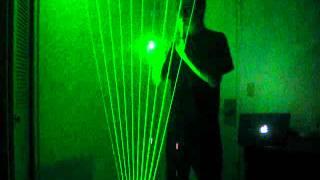 Laser Harp Beat Down