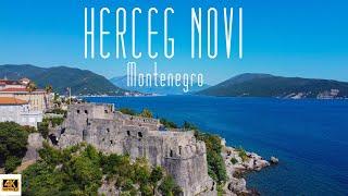    4K drone video of Herceg Novi Montenegro