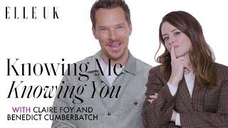 Benedict Cumberbatch & Claire Foy On Stealing From The Palace Harry Potter & Oscar Photobombs