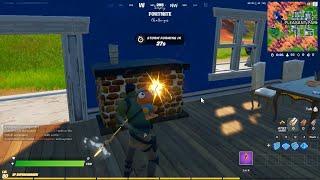  FORTNITE  Ember Stage 1 of 5 - Destroy a fireplace at Lazy Lake Craggy Cliffs Holly Hedges ...