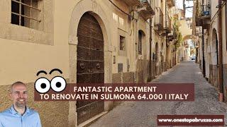 Incredible Italian Traditional Apartment With Garden In Sulmona  Italian House Tour