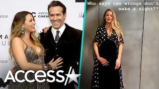 Blake Lively’s Pregnancy Fashion Hack After Wardrobe Malfunction