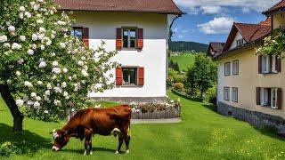 Switzerland Countryside Life _ Swiss Farm House  Kanton Thurgau