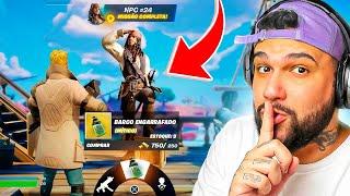 18 SEGREDOS da ATUALIZAÇÃO de PIRATAS DO CARIBE no FORTNITE