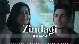 Zindagi Tere Naam - Vishal Mishra  Kaushal Kishore  Lofi Editz  Slowed + Reverb