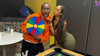 EXTREME SPIN THE MYSTERY WHEEL WITH MY CRUSH …**MUST WATCH**