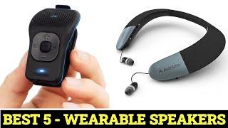 Top 5 Best Wearable Speakers 2024