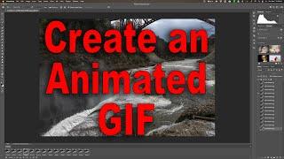 How To Create an ANIMATED GIF in Photoshop