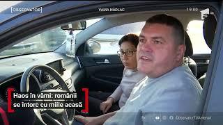 Numai la noi e așa  Vă bateţi joc   Românii care se întorc acasă de sărbători aşteaptă ore întregi2