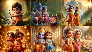 सियाराम #राम cute Litil Ram Sita Beautiful Wallpapers Images  Sita Ram Dpz #siyaram #jaishreeram