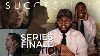 SUCCESSION Season 4 Episode 10 REACTION and Review  Series Finale With Open Eyes Reaction