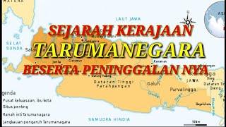 Sejarah Kerajaan Nusantara. KERAJAAN TARUMANEGARA DAN PENINGGALAN NYA