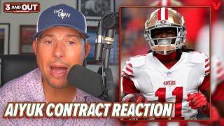 Reaction to 49ers & Brandon Aiyuk agreeing to MASSIVE contract extension  3 & Out