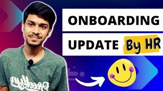 ONBOARDING UPDATE given by HR  Elite phase 1 and 2  WILP SIM TURBO 2022