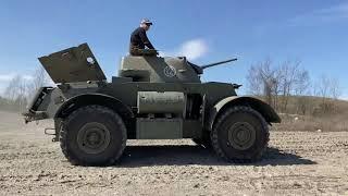 Museum Behind the Scenes Series T17E1 Staghound Maintenance Run