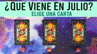 LECTURA MENSUAL ¿Qué llega a tu vida en JULIO? - Tarot interactivo 