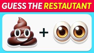 Guess the Fast Food Restaurant by Emoji?  Emoji Quiz  Quiz Kingdom