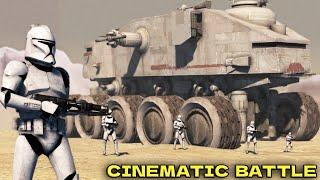 ULTIMATE STAR WARS MOD Clone Troopers vs CIS Battle Droids  Men of War Assault Squad 2