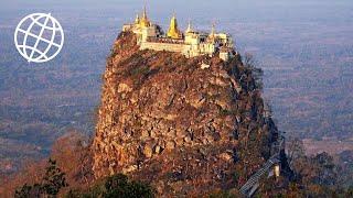 Popa Taung Kalat Myanmar  Amazing Places 4K