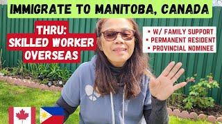 MAG IMMIGRATE SA MANITOBA CANADA WITH SUPPORT  FROM FAMILY OR FRIEND #canada #canadaimmigration